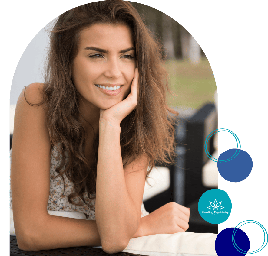 Smiling woman experiencing the benefits of medication management therapy in Altamonte Springs, reflecting a sense of hope and satisfaction with her treatment.