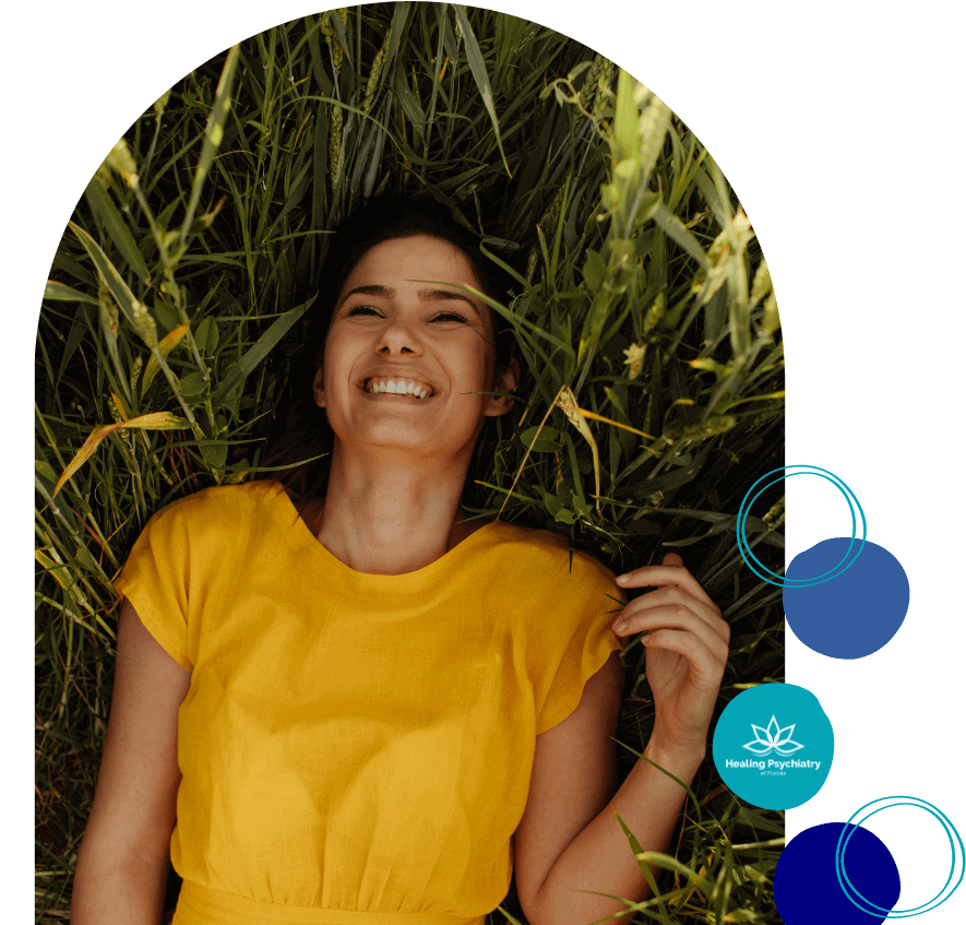 Woman enjoying a tranquil moment in nature, embodying the joy and emotional upliftment fostered by depression treatment in Sanford, showcasing the impact of effective mental health care.