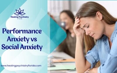Performance Anxiety vs Social Anxiety